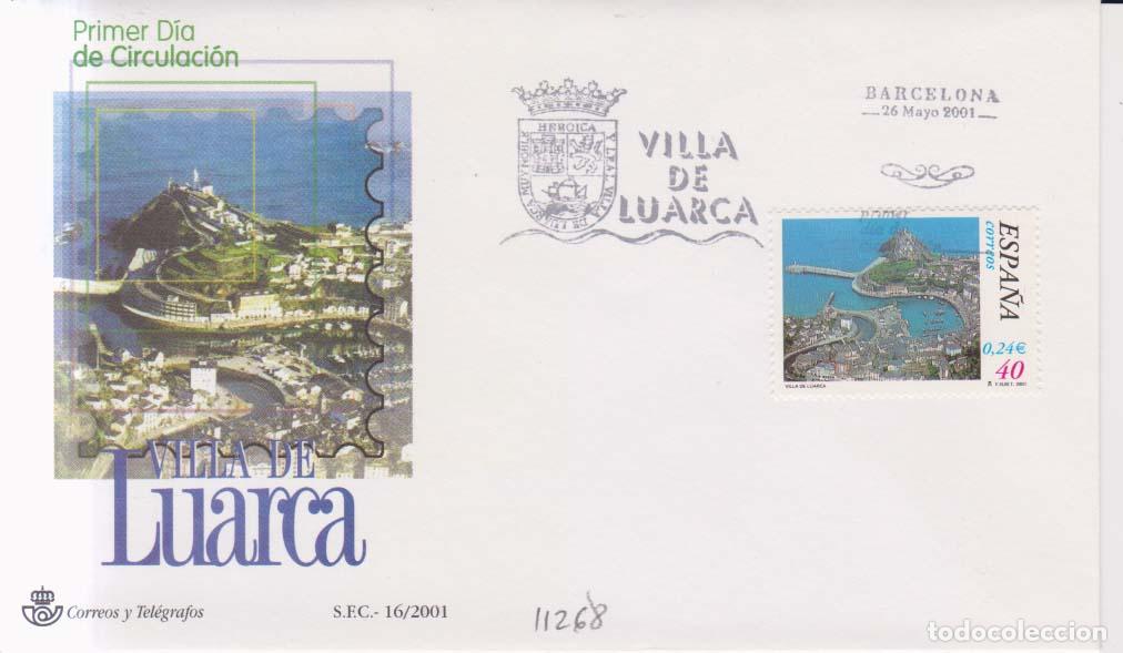 Sellos: 2001 SPD FDC Villa de Luarca (E11268) - Foto 1