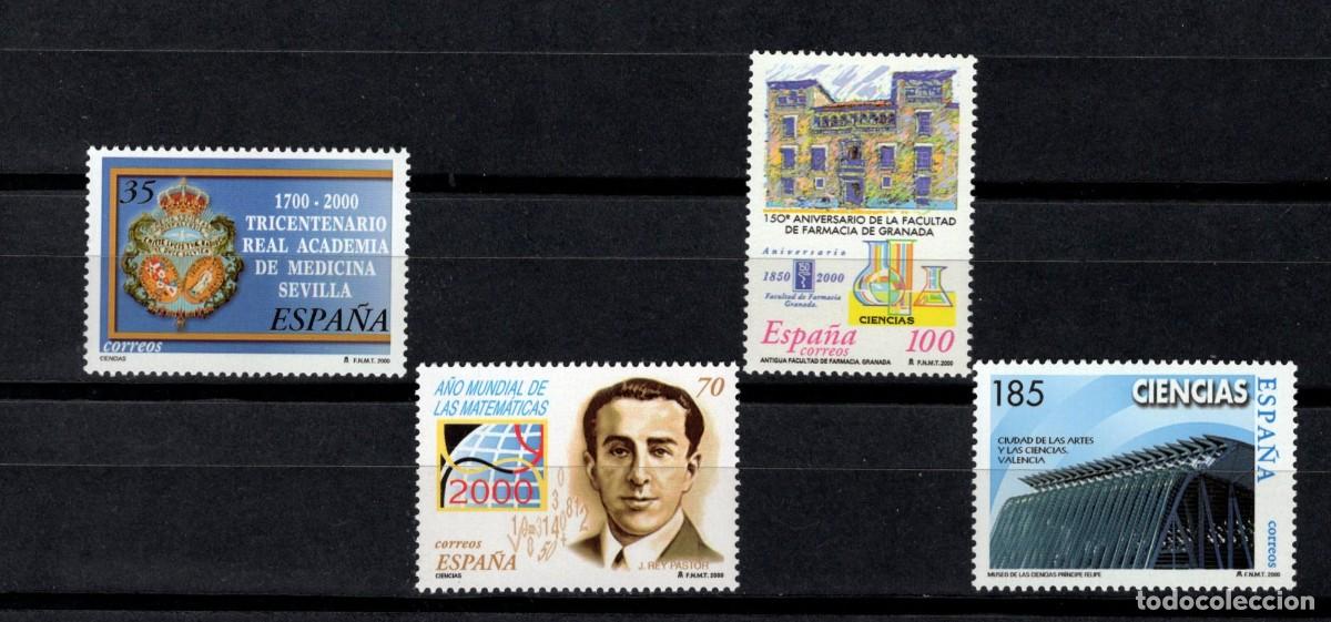 Sellos: Sellos nuevos. Ciencias 2000. Serie completa. 25 de Mayo de 1989. Edifil 3708/11.