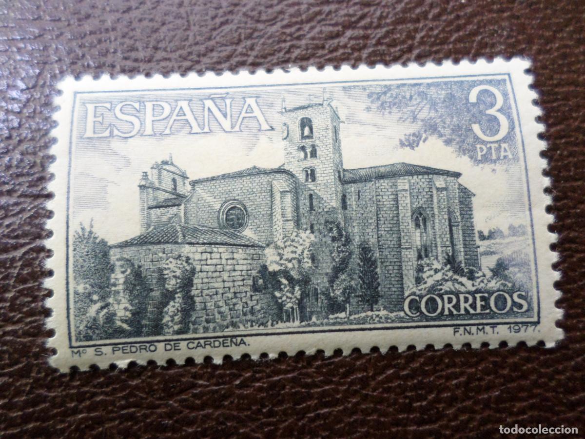 Sellos: -1977, monasterio san pedro de carde&ntilde;a, edifil 2443