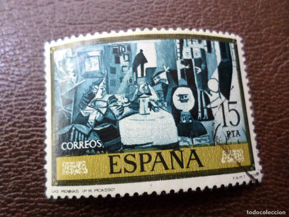 Sellos: -1978, pablo ruiz picasso, las meninas, edifil 2486