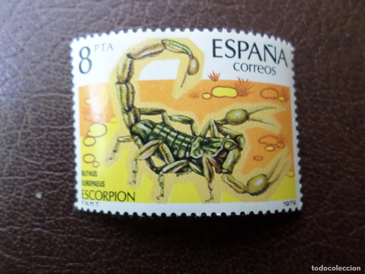 Sellos: -1979, fauna, escorpion, edifil 2533