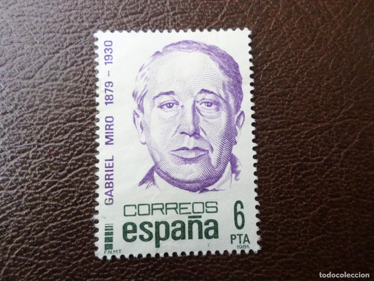 Sellos: -1981, gabriel mir&oacute;, edifil 2618