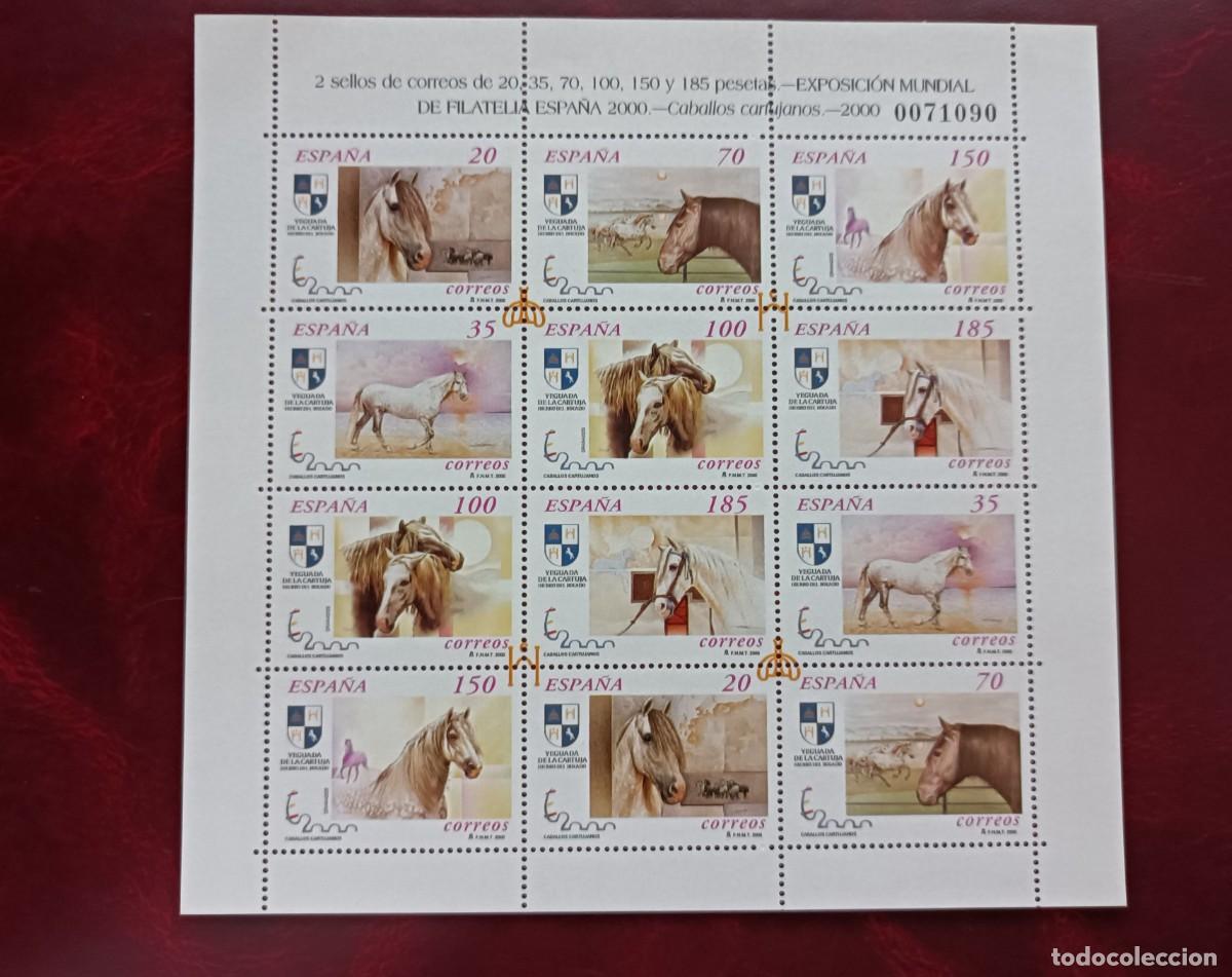 Sellos: Sello Nuevo. Exposici&oacute;n Mundial Filatelia Espa&ntilde;a 2000. 28 de julio de 2000. Edifil MP. 69.