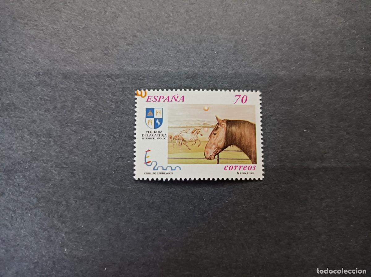 Sellos: Sello nuevo. Exposici&oacute;n Mundial Filatelia Espa&ntilde;a 2000. 28 de julio de 2000. Edifil 3725A.