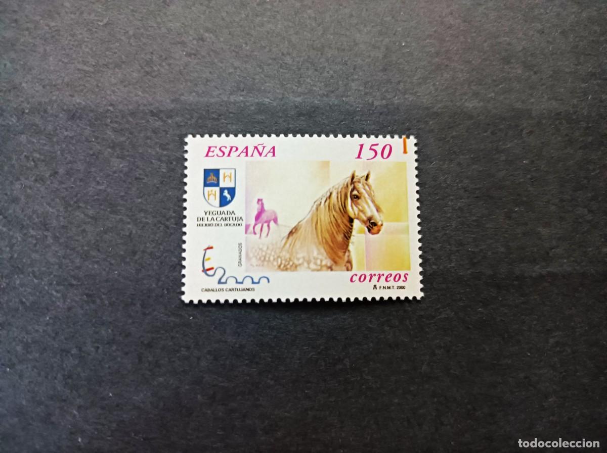 Sellos: Sello nuevo. Exposici&oacute;n Mundial Filatelia Espa&ntilde;a 2000. 28 de julio de 2000. Edifil 3727A.