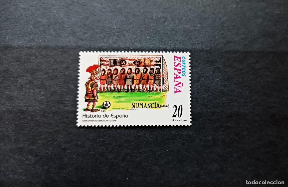 Sellos: Nuevo. Correspondencia Epistolar Escolar. Numancia. 22 Septiembre 2000. Edifil 3741.