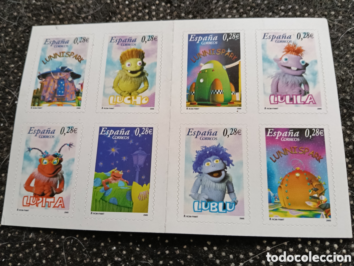 Sellos: 2005 EDIFIL LIS LUNNIS PARK TELEVISI&Oacute;N ESPA&Ntilde;OLA CARNETS SERIE COMPLETA NUEVA ESPA&Ntilde;A