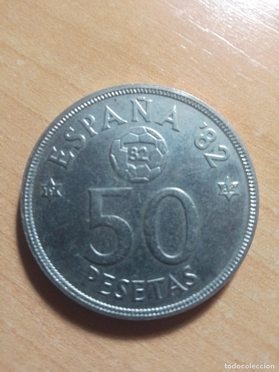 Sellos: 50 PESETAS ESPA&Ntilde;A 82 1980 JUAN CARLOS I 82