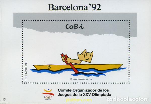 Sellos: 273433 MNH ESPA&Ntilde;A 1988 25 JUEGOS OLIMPICOS VERANO BARCELONA 1992