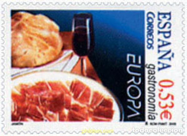 Sellos: 154945 MNH ESPA&Ntilde;A 2005 EUROPA CEPT 2005 - GASTRONOMIA