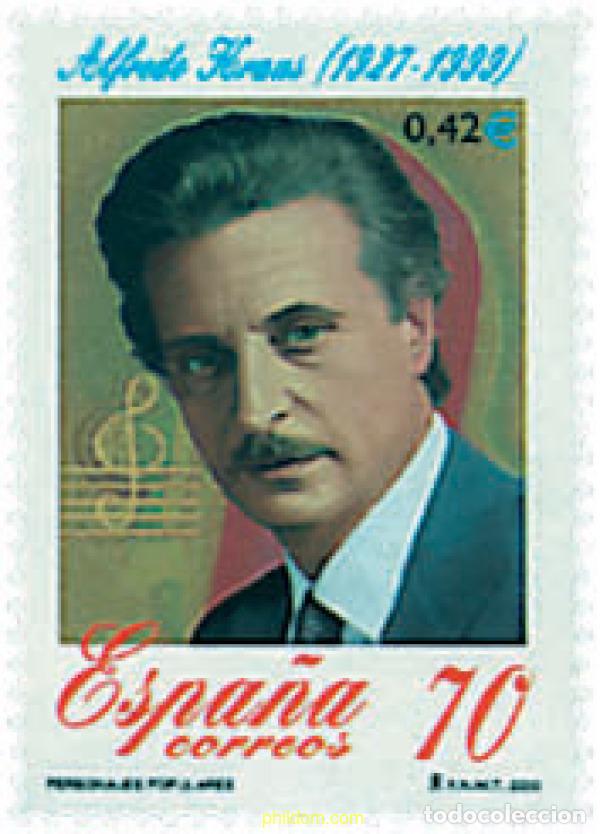 Sellos: 83128 MNH ESPA&Ntilde;A 2000 ALFREDO KRAUS