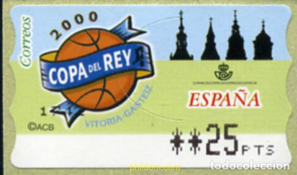 Sellos: 249914 MNH ESPA&Ntilde;A 2000 COPA DEL REY DE BALONCESTO
