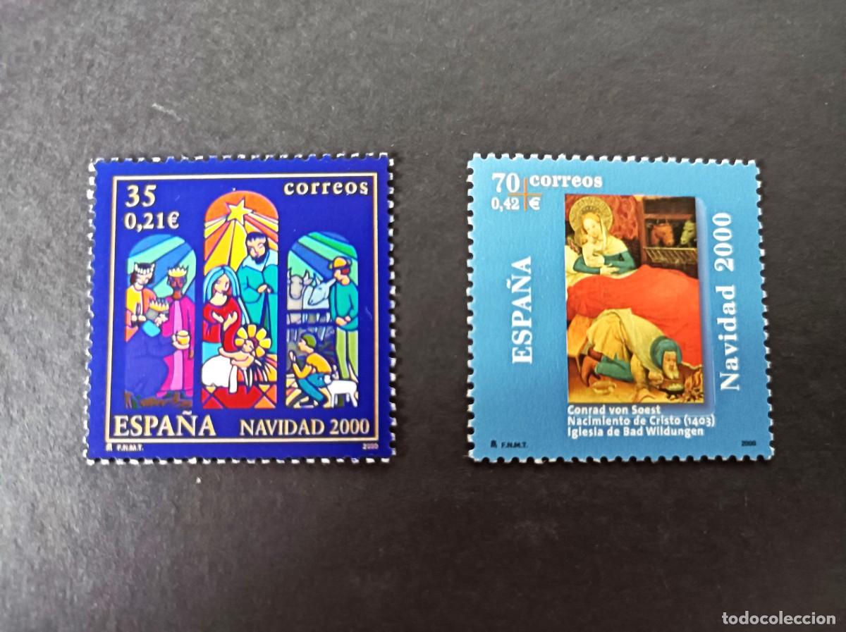 Sellos: Sellos nuevos. Navidad 2000. Serie completa. 9 noviembre 2000. Edifil 3769/70.