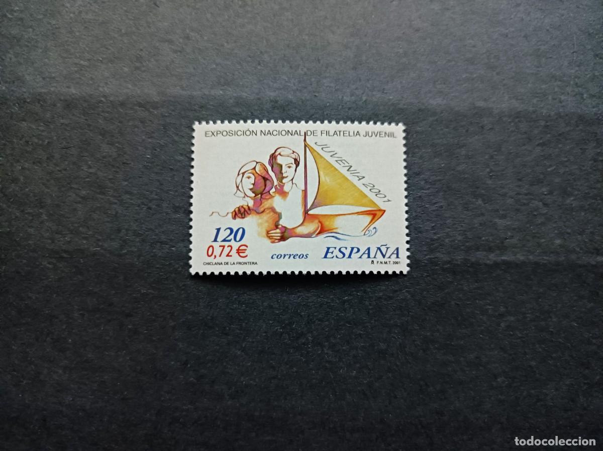 Sellos: Sello nuevo. Exposici&oacute;n Filatelia Juvenil. Juvenia 2000. 9 de Marzo de 2001. Edifil 3781.