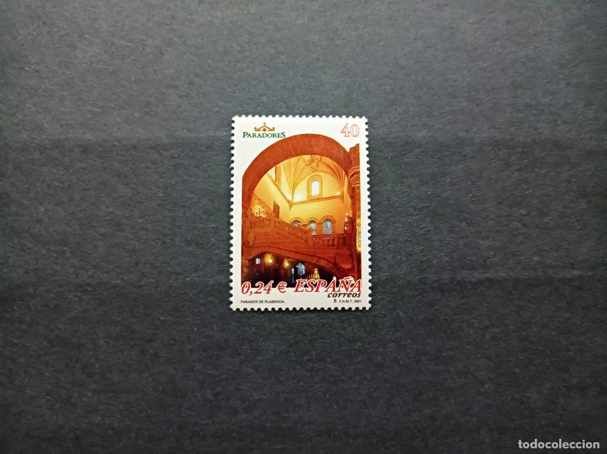 Sellos: Sello nuevo. Paradores de Turismo. P. de Plasencia. 16 de Marzo de 2001. Edifil 3782.