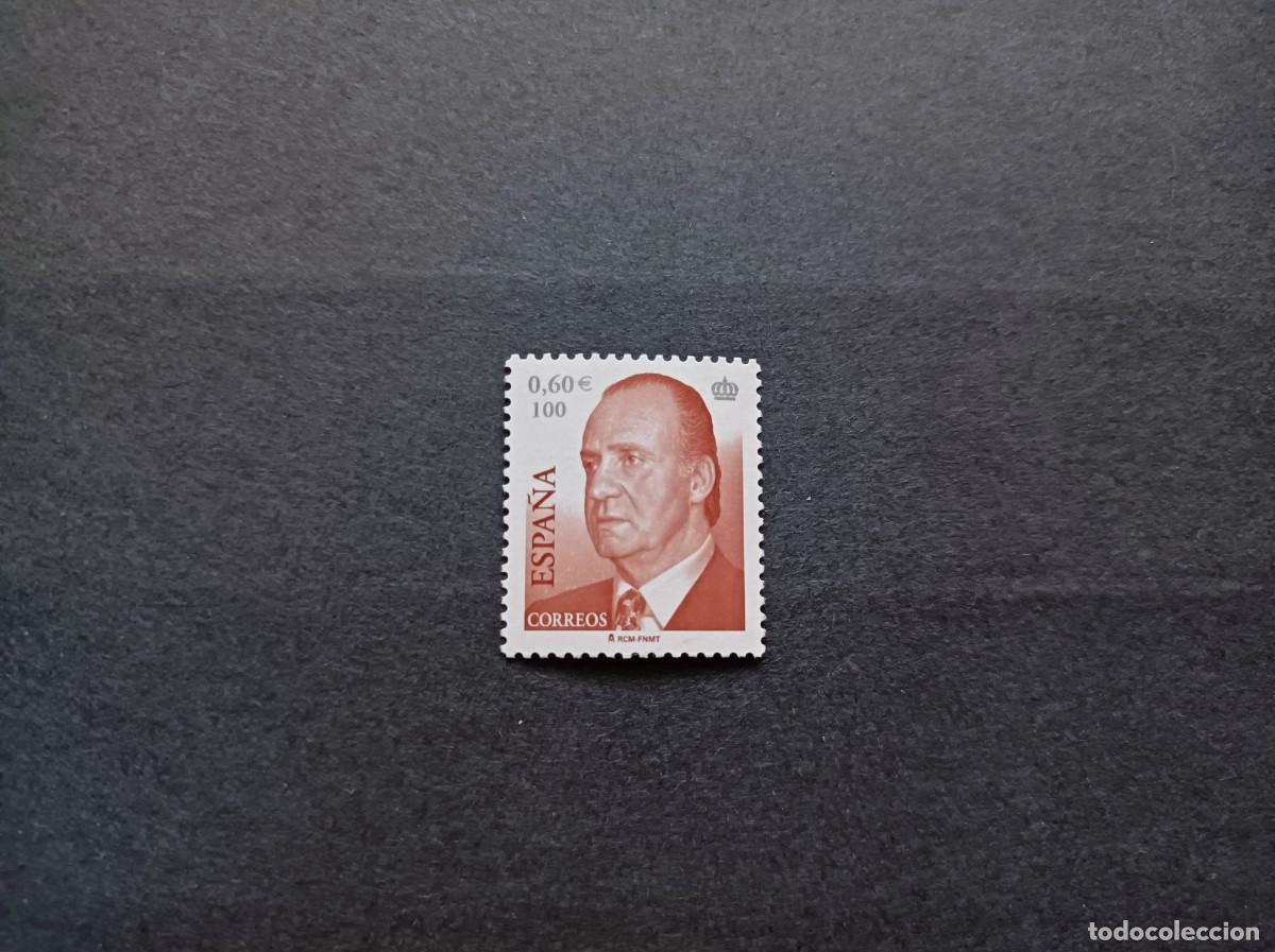 Sellos: Sello nuevo. Serie B&aacute;sica Juan Carlos. Sello de 0.60 euros. 15 de Junio de 2001. Edifil 3795.