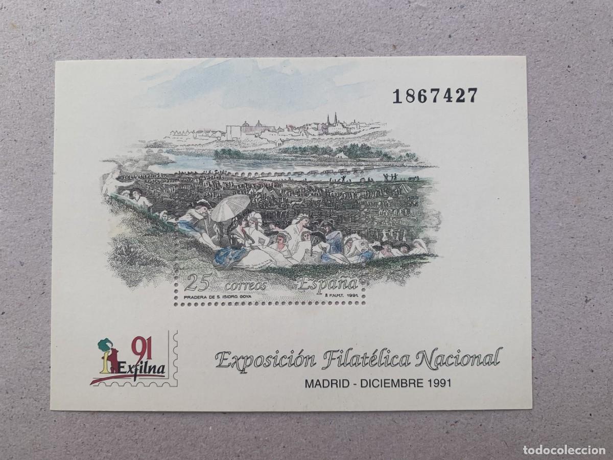 Sellos: Exposic&oacute;n Filatelica Nacional Madrid 1991