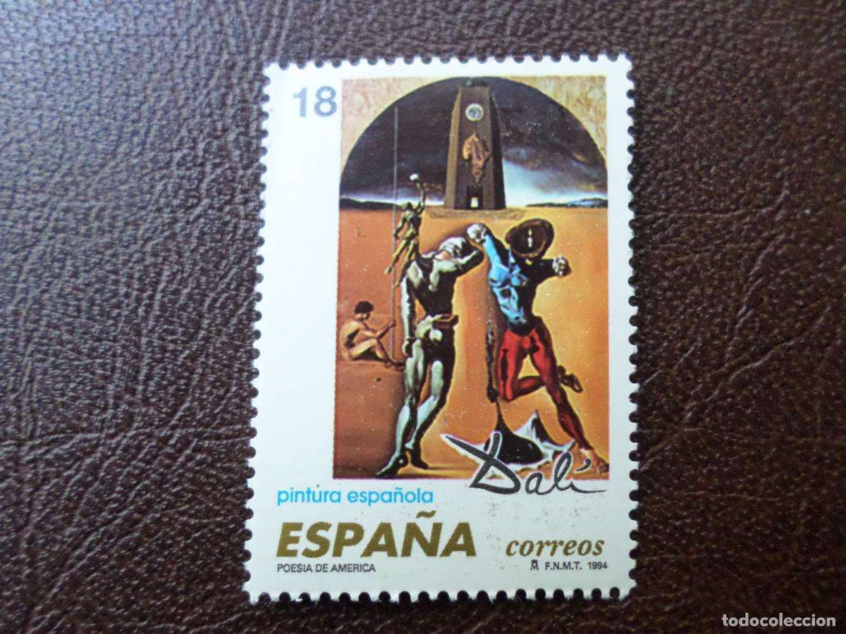 Sellos: .1994, pintura espa&ntilde;ola, salvador dali, edifil 3289