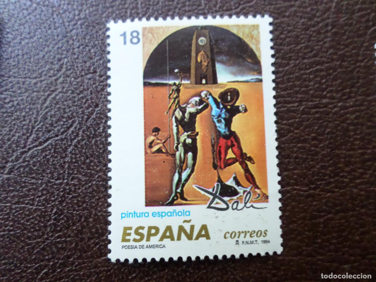 Sellos: .1994, pintura espa&ntilde;ola, salvador dali, edifil 3289