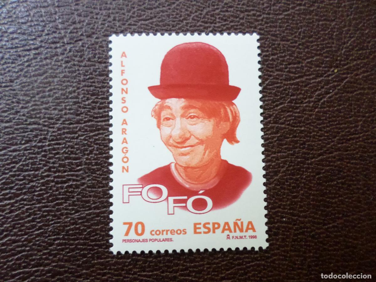 Sellos: .1998, personajes populares, fof&oacute;, edifil 3547