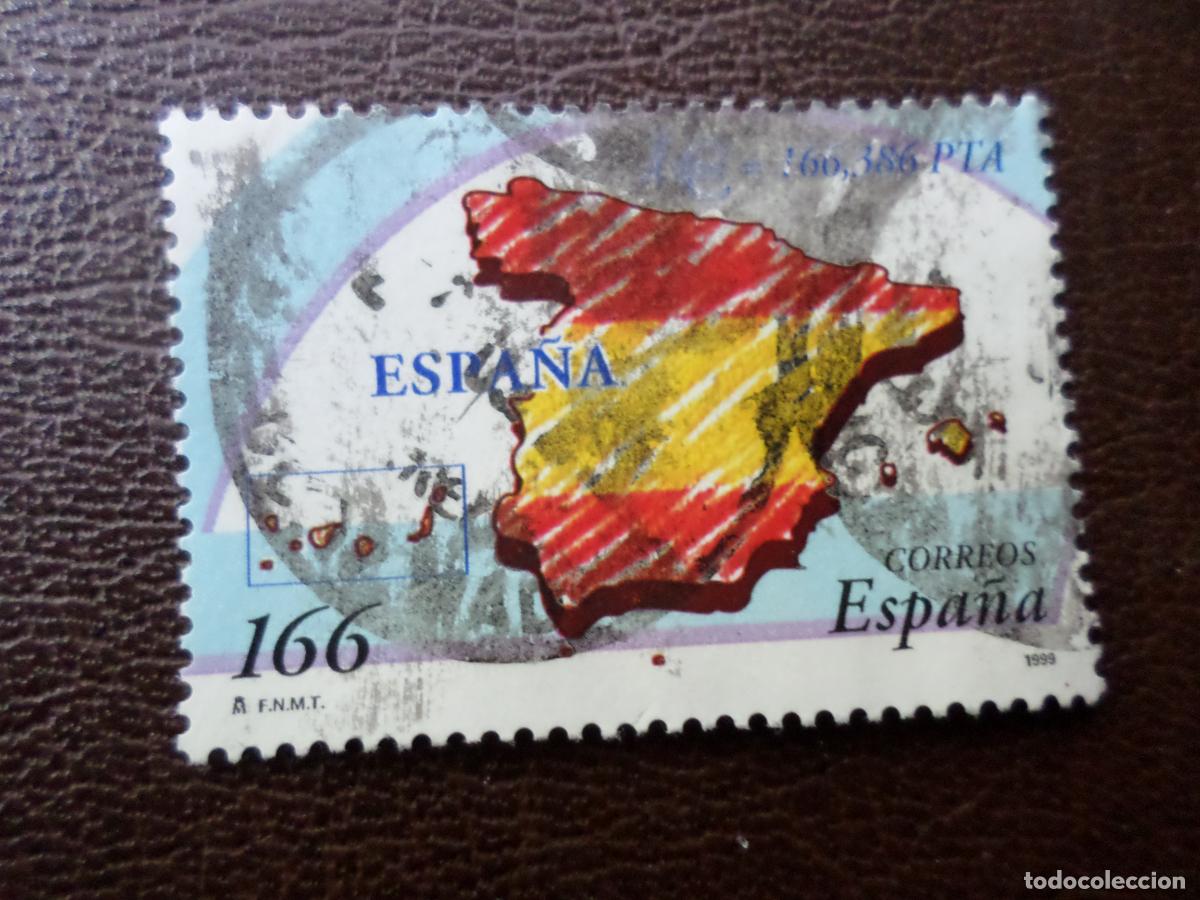 Sellos: .1999, paises del euro, espa&ntilde;a, edifil 3636