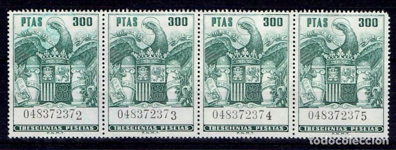 Sellos: FA6540. 1973/1982. Fiscales para Polizas