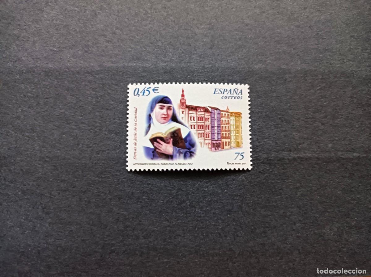 Sellos: Sello nuevo. Actividades Sociales. Siervas de Jesus de la Caridad. 26 Julio 2001. Edifil 3812.