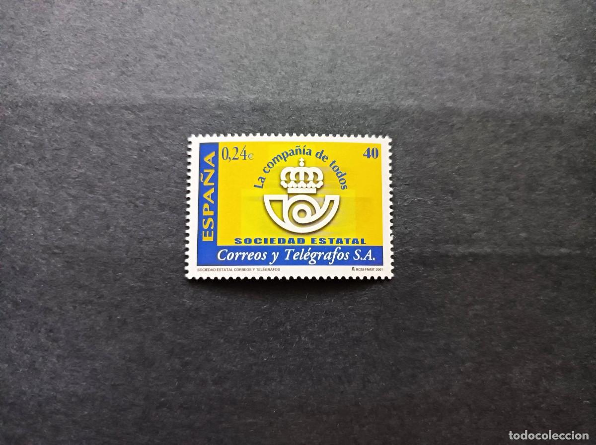Sellos: Sello nuevo. Sociedad Estatal Correos y Tel&eacute;grafos. 15 Sept. 2001.Edifil 3815.