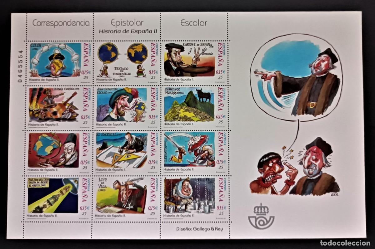 Sellos: Sello nuevo. Correspondencia Epistolar Escolar. 19 Octubre. 2001. Edifil MP. 76.