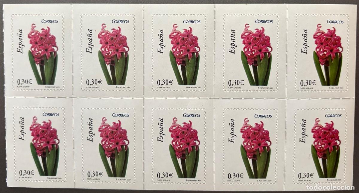 Sellos: ESPA&Ntilde;A, SPAIN, A&Ntilde;O 2007, EDIFIL 4302H, JACINTO, BLQ 10 SELLOS DE CARNET, CATALOGO 10,00 &euro;