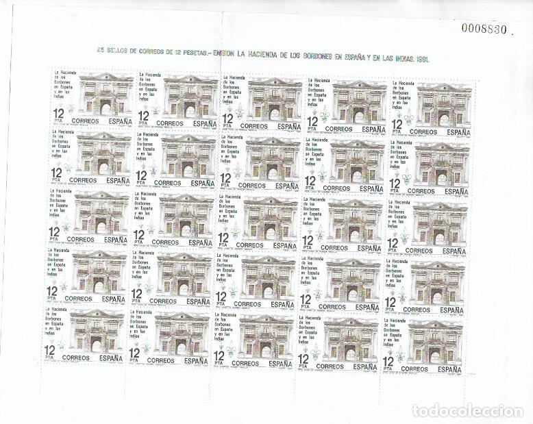 Sellos: ESPA&Ntilde;A N&ordm; 2642 (**) 25 SELLOS