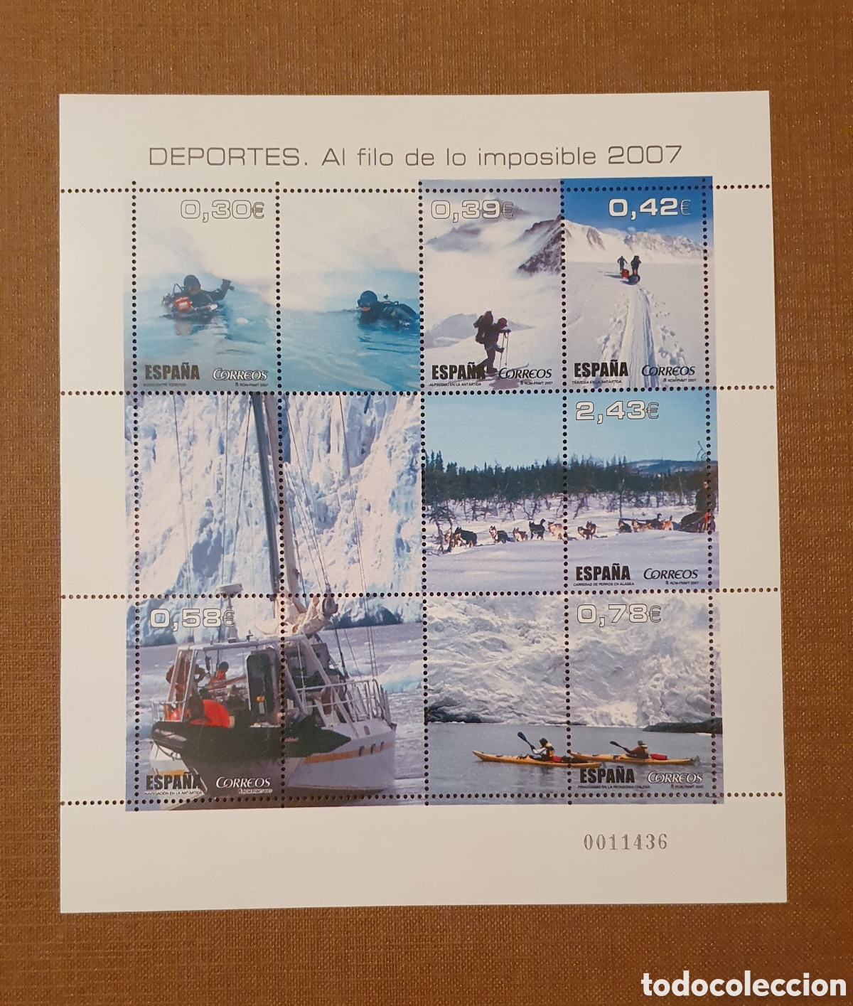 Sellos: A&ntilde;o 2007. Al filo de lo imposible