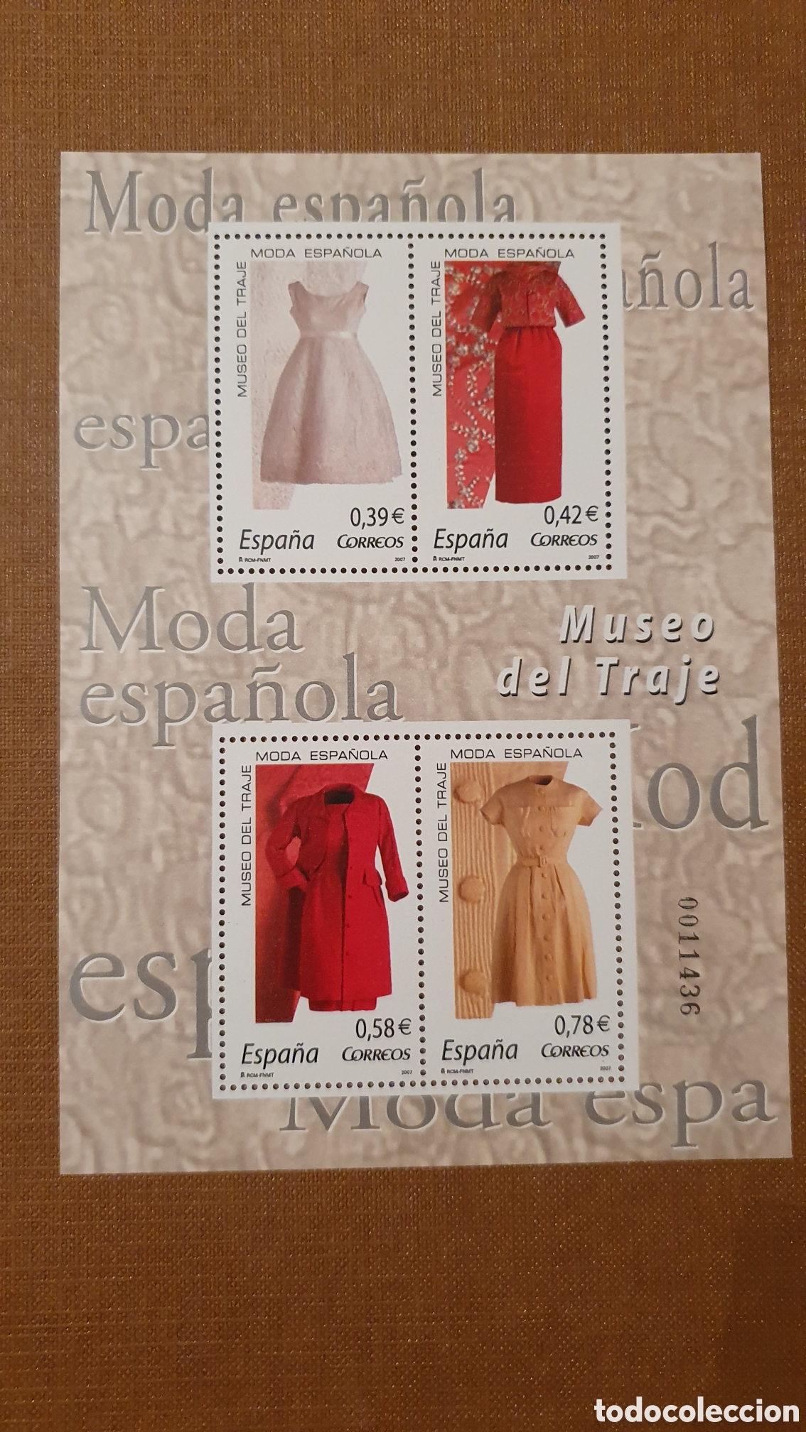 Sellos: Edifil 4354. Moda espa&ntilde;ola. A&ntilde;o 2007