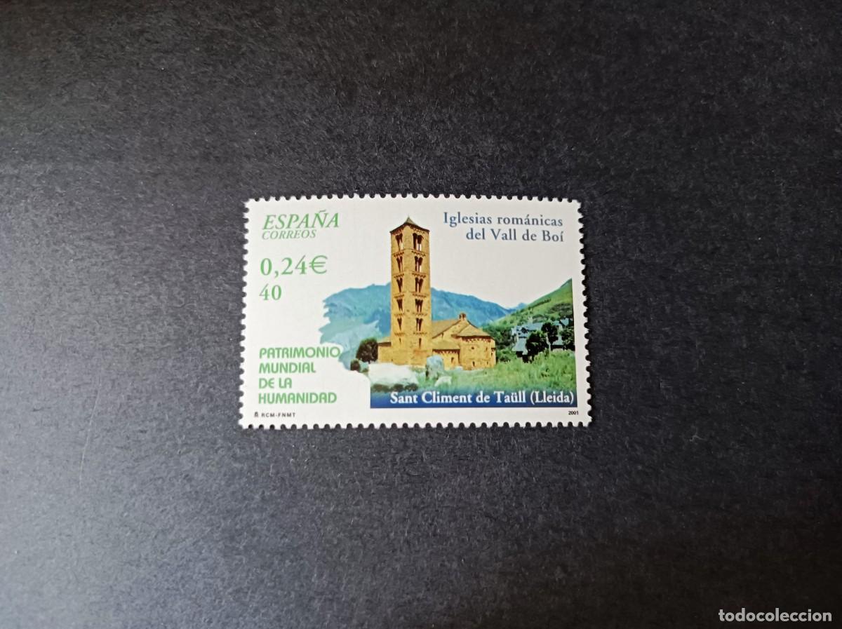 Sellos: Sello nuevo. Patrimonio Mundial Humanidad. Valle del Bohi. 30 Noviembre 2001. Edifil 3843.