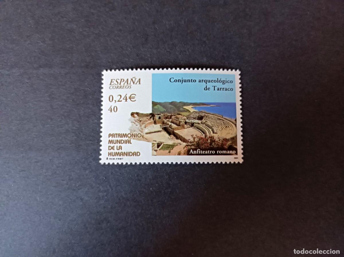 Sellos: S. nuevo. Patrimonio M. Humanidad. Yacimiento de Tarraco.30 Noviembre. Edifil 3853