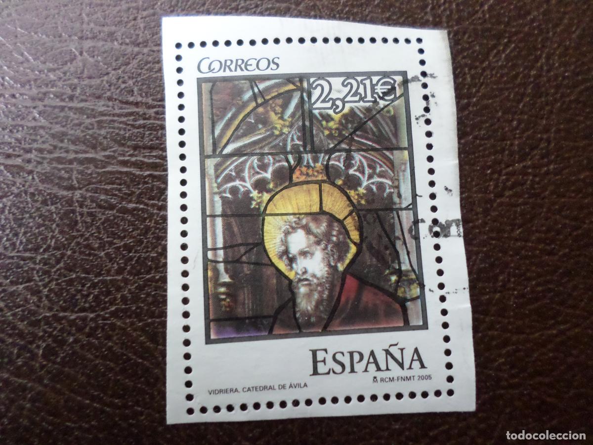 Sellos: .2005, vidrieras de la catedral de avila, edifil SH4196