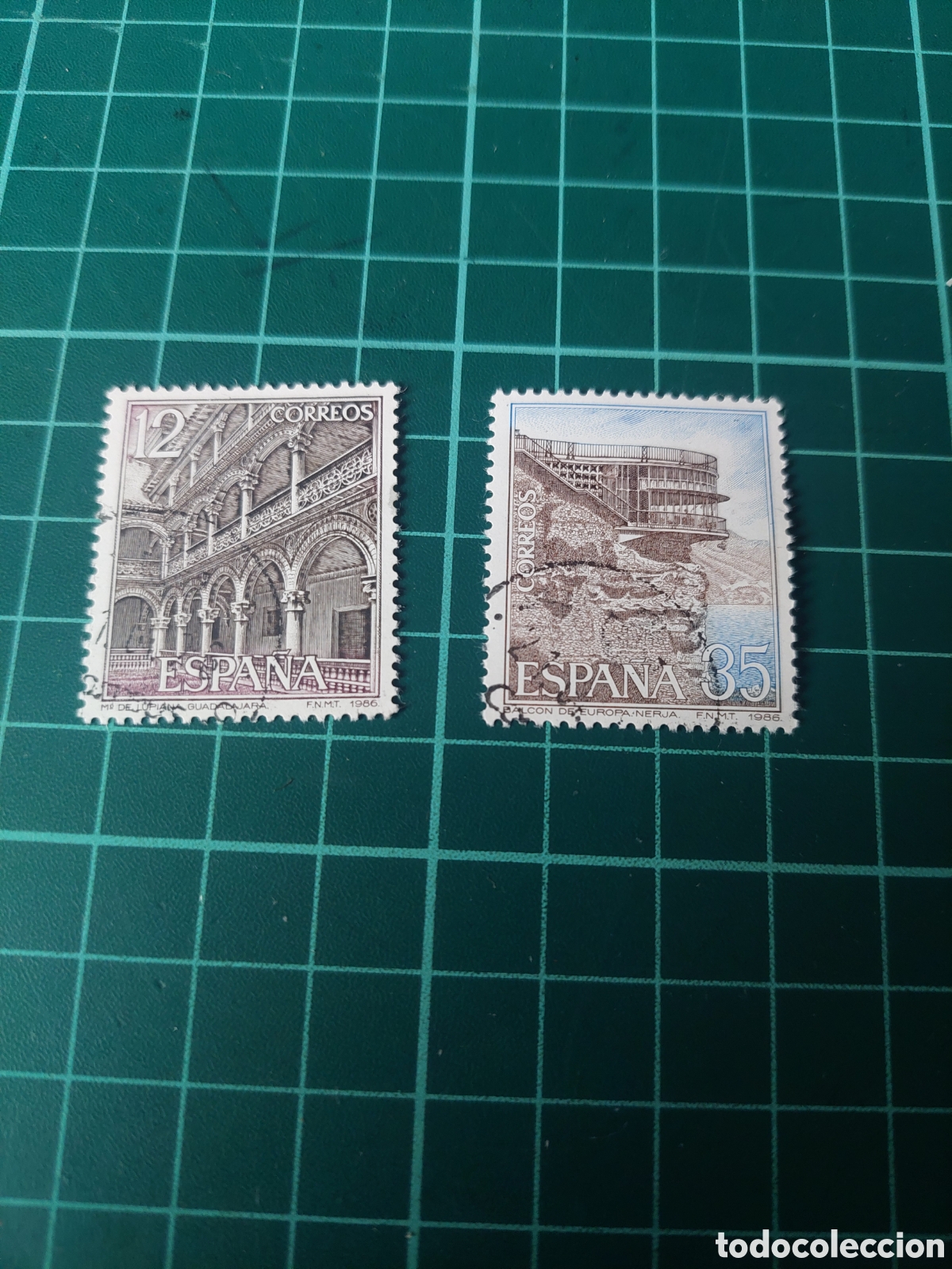 Sellos: 1086 turismo Espa&ntilde;a 1986 edifil 2835 2837 usado lujo Guadalajara, nerja
