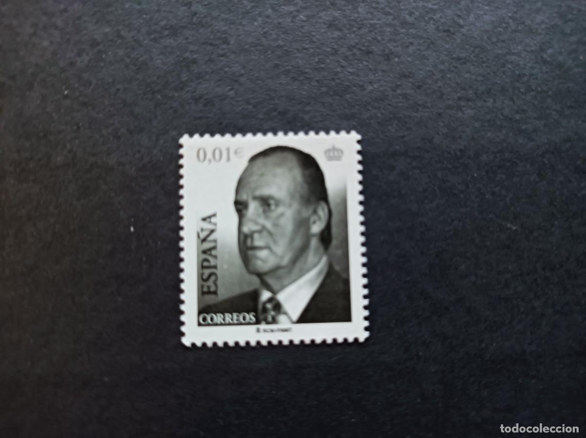 Sellos: Sello nuevo. Serie B&aacute;sica Rey Juan Carlos. Sello de 0.01 euros. 2 de Enero de 2002. Edifil 3857.