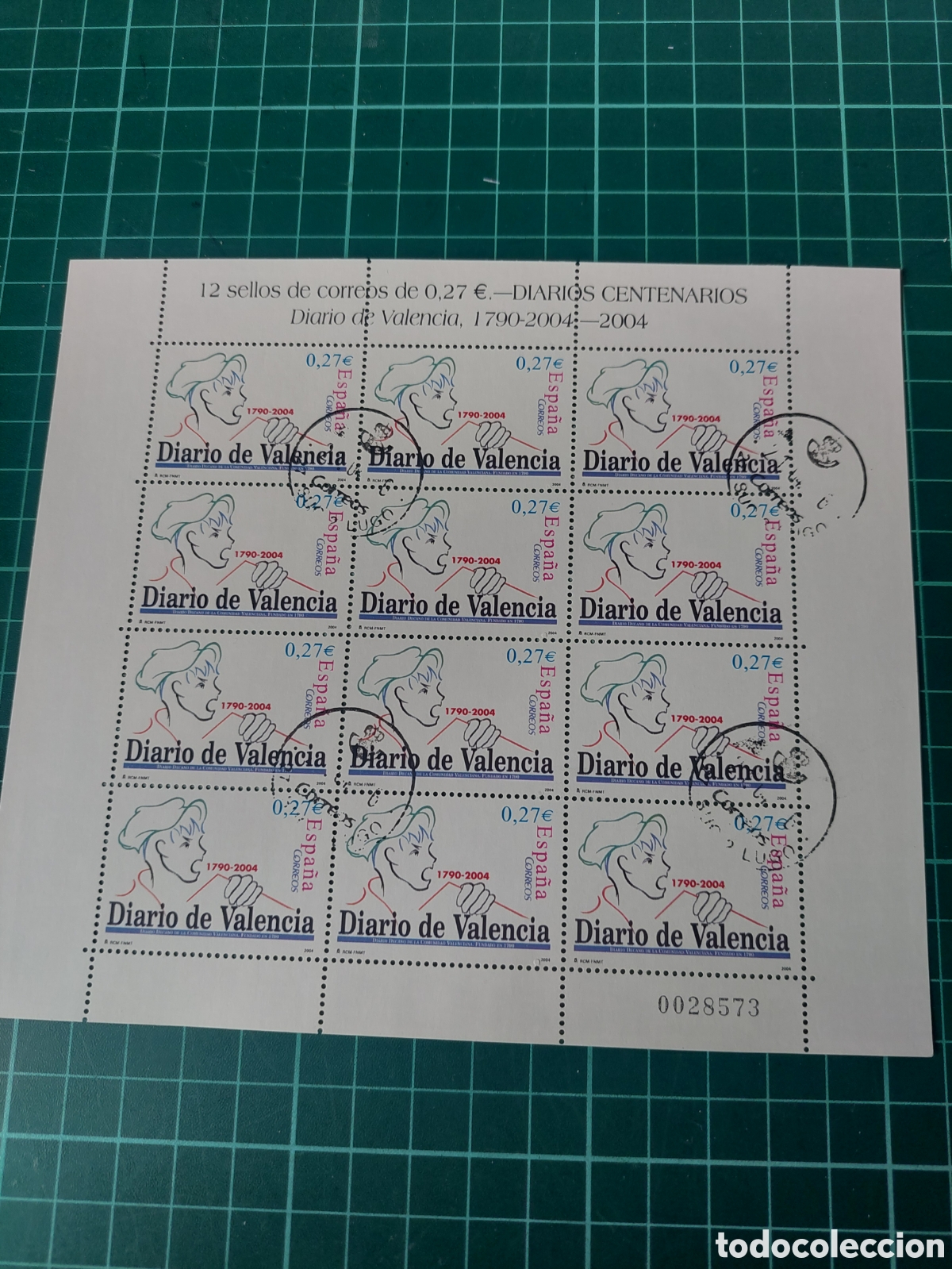 Briefmarken: SOLICITA FALTAS SELLOS NUEVOS O USADOS MINIPLIEGOS ESPA&Ntilde;A 2004 EDIFIL 4094 MINI PLIEGO 85 CENTENARIO