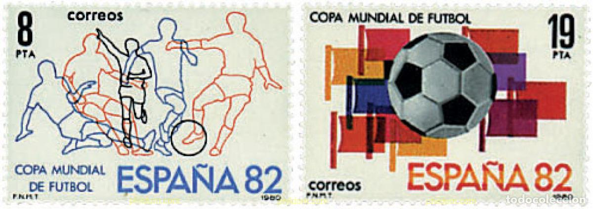 Sellos: 85045 MNH ESPA&Ntilde;A 1980 COPA DEL MUNDO DE FUTBOL. ESPA&Ntilde;A-82