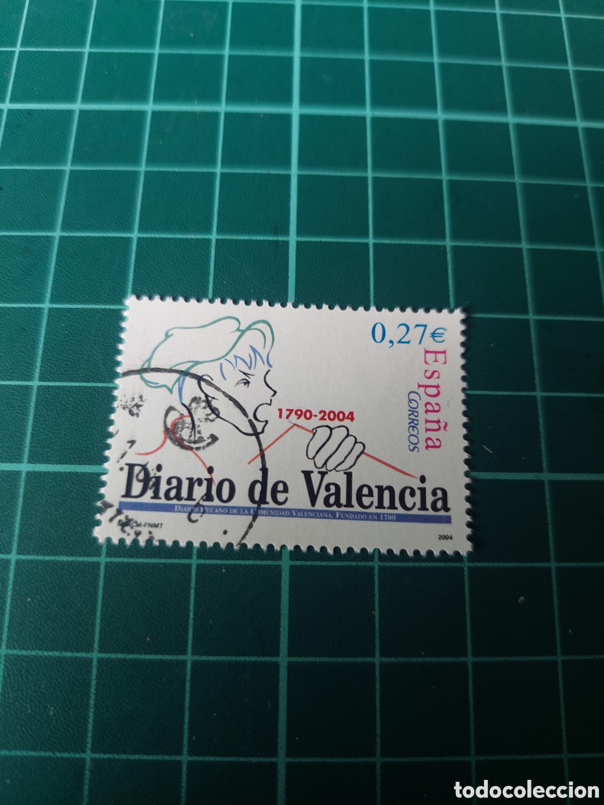 Sellos: USADA LUJO EDIFIL CENTENARIO DIARIO VALENCIA 2004 USADA INFANTIL NI&Ntilde;O REPARTIENDO PRENSA PERI&Oacute;DICO
