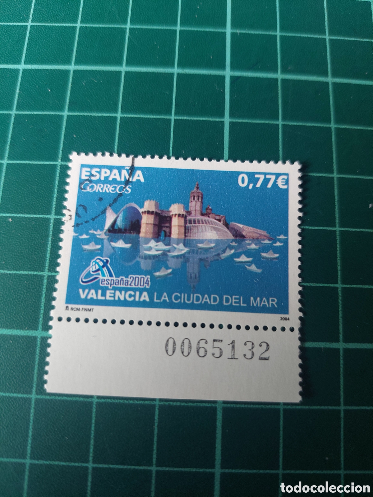 Sellos: 4093 edifil usado lujo 2004 Valencia ciudad del mar usado 4093 edifil