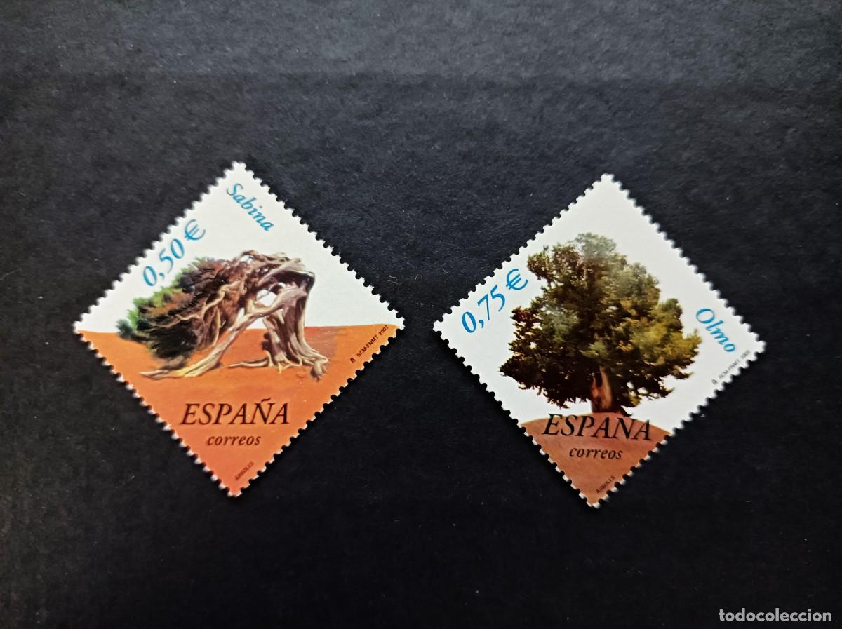 Sellos: Sellos nuevos. Arboles. Serie completa. 25 de Enero de 2002. Edifil 3867/68