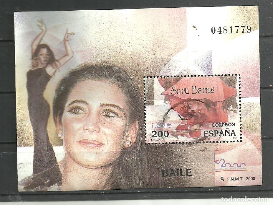 Sellos: ESPA&Ntilde;A 2000 - EDIFIL NRO. 3763 HB- USADO