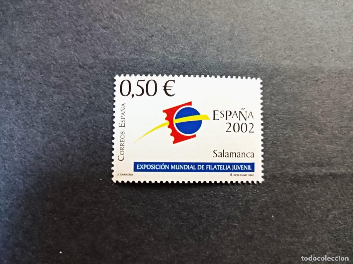 Sellos: Sello nuevo. Exposici&oacute;n Filatelia Juvenil. Espa&ntilde;a 2002. 22 de Febrero de 2002. Edifil 3877.