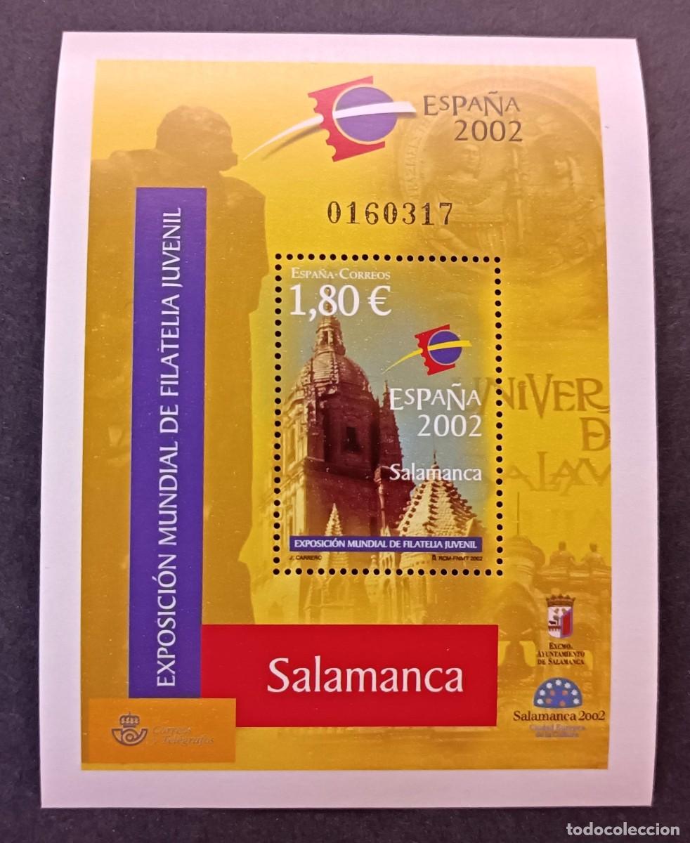 Sellos: Sello nuevo. Exposici&oacute;n Filatelia Juvenil. Espa&ntilde;a 2002. 22 de Febrero de 2002. Edifil SH3878.