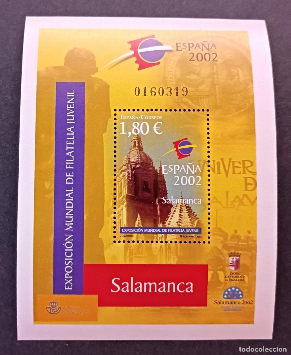 Sellos: Sello nuevo. Exposici&oacute;n Filatelia Juvenil. Espa&ntilde;a 2002. 22 de Febrero de 2002. Edifil SH3878.