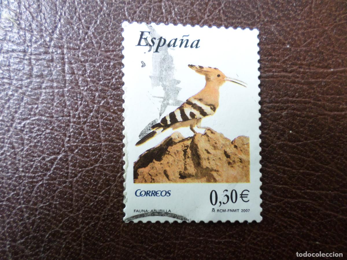 Sellos: .2007, flora y fauna, abubilla, edifil 4300