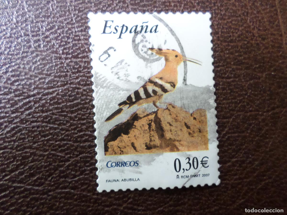 Sellos: .2007, flora y fauna, abubilla, edifil 4300