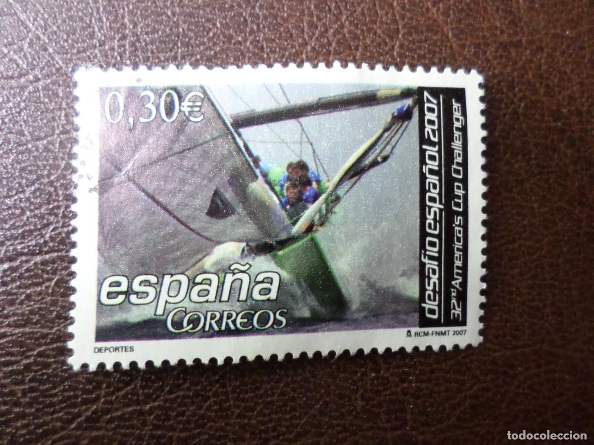 Sellos: .2007, deportes, desaf&iacute;o espa&ntilde;ol-2007, edifil 4313